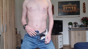 slutty disrobe In thong And Fishnet stockings, Then jerk off On The sofa, Then spooge flow Against A Pane Of Glass