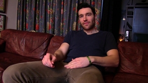 handsome Straight twink Tommy Masturbating