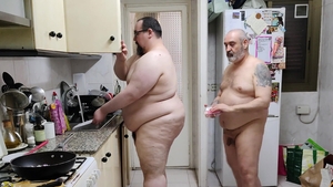 Cooking Some Home Made, recent Pasta together