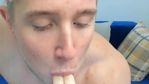 Suking Fingers With greater amount Split - Christian Levine