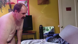 stylish Moustache Daddy receives Pumped Full Of weenie By Bearded Bubba Bear Then Jerks And Sucks The love juice Out Of His knob