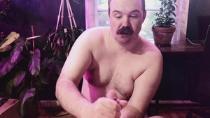 stylish Moustache Daddy receives Pumped Full Of weenie By Bearded Bubba Bear Then Jerks And Sucks The love juice Out Of His knob