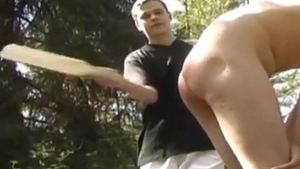 In The Woods thrashing teen And fucked