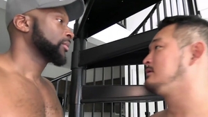 Champ Robinson Breeds Zen Gken And Make Him cum Hands Free