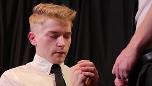 Missionary Priest Brody Kayman Takes Advantage Of A nasty twink Sinner Zacc Andrews