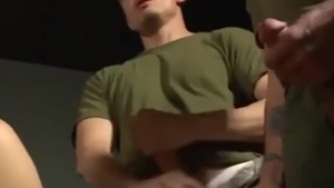 Load After Load Of Solider cum- HairyDaddySex