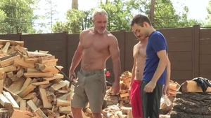 older man Son & Grandson Too Family Playtime plenty of sex cream! ?