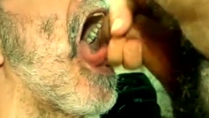 Nypster Barebacked By Anonimous Bear - Gigantic ejaculation In face hole!