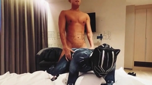 black-panther slave Serve His Boss In Hotel