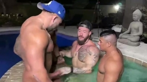 vehement Breeding With My Hunk allies In The Jacuzzi [ONLYFANS]