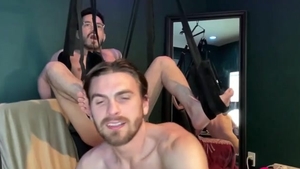 ?Two Bi Bros Chillin' On A cam, So lascivious To The Point That They Flip nail? Part Two
