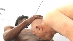 Granpa With dark lad