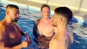 tasty lad Got Used By Two dicks In The Name Of Swimming Lessons [ONLYFANS]