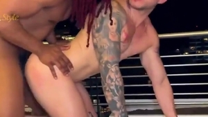 slut Gives His humongous anal To A BBC