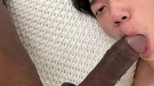 massive black weenie FOR asian twink