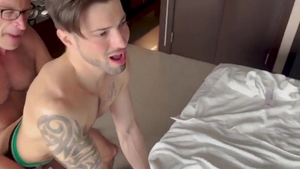 two Grand Daddies 1 Hungry Grandson