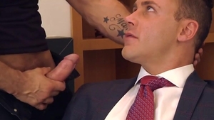 Burglar Shaves And ploughs Logan At Macho Tube