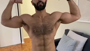 bushy Muscle Punjabi ramrodâ€™s 1st Day On Camera