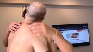 Monster Bodybuiders Destroying A floozy