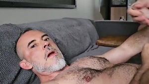 Silver Daddy Came To Me Afternoon And Got Some humongous sperm - Daddylicious.br, Kostya Kazenny