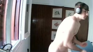 Spanish boy jerking off Late On Room