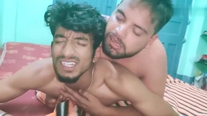 gorgeous Desi pair oral sex-sex And unprotected Creampie butthole?