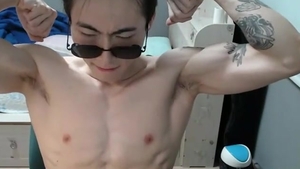 slutty Korean Wanks And Show hole On web camera