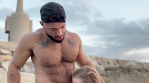 Doas Hermoasos Hombras Enamorar En Plaaa