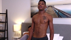 Lean dark Muscle pounds oriental