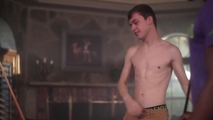 favourable teens Lands A pretty dark guy To hammer Him