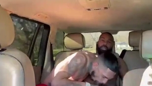 lusty Sex In The Car