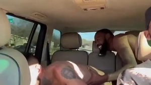 lusty Sex In The Car