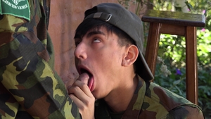 MilitaryDick: Buttoned-up Shirts Can't Hide Their Desires