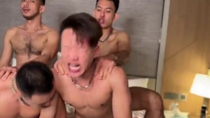 asian - Foursome Fuckfest