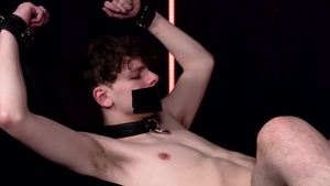 boundtwinks: Ethan Waits Eagerly for His Master, Tyler