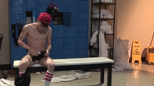trainer plows amoral Towel twink twink In Locker Room