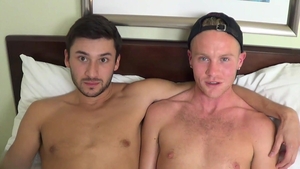 jockbreeders: Fresh Meat Takes on Two Cocks at Once