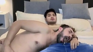 Latino Hunk Daniel Valles banging First-time