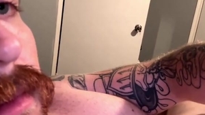 str8 Tatted delicious Ginger Stached POV (Ladies only cam)