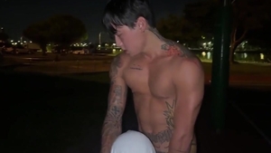 Public pounding In The Park