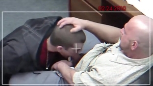 Police Sticking The Delinquent In His Proper Place