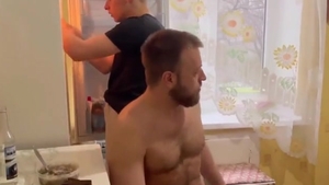 Angry Russian dad Teaches Fag Son A Lesson