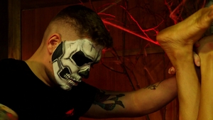 Master's Bondage Fulfills Galiel's Halloween Fantasy