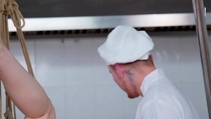 Stuffed with Sausages, Twink Gets a British Beating