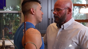 Family Creep: Older Man Lusts for Young Latino Son