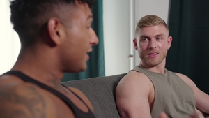 Jerk Buddies: Inked Twinks Share Passionate Nights