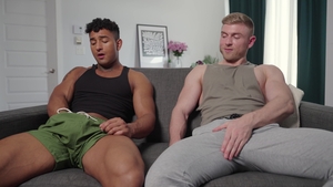 Jerk Buddies: Inked Twinks Share Passionate Nights