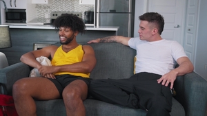 Jerk Buddies: Masturbating Jocks with Dark Hair