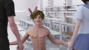Hentai Sex School: Threesome Thrills on Break
