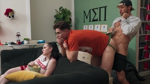 Men: A Frat House Foursome